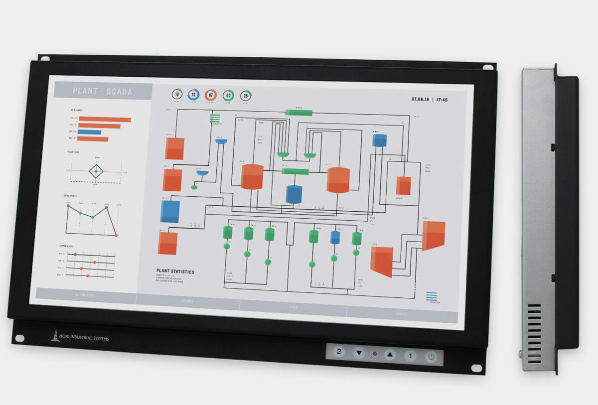 Industrial Monitors, Touch Screens, and Workstations Designed for the